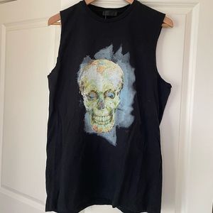 Alexander McQueen Sleeveless T-Shirt